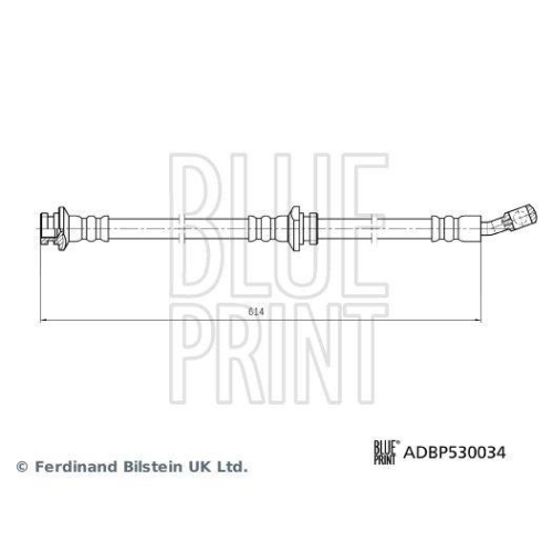BLUE PRINT Bremsschlauch ADBP530034