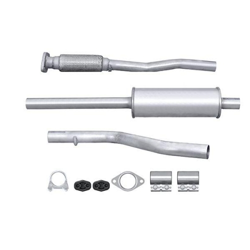 HELLA Mittelschalld&auml;mpfer Easy2Fit &ndash; PARTNERED with Faurecia 8LC 366 023-851