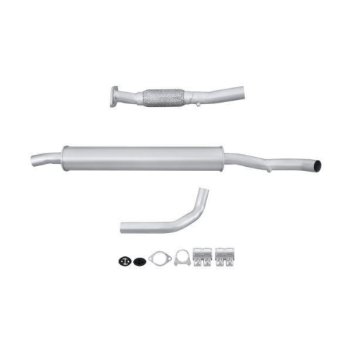 HELLA Mittelschalld&auml;mpfer Easy2Fit &ndash; PARTNERED with Faurecia 8LC 366 023-871