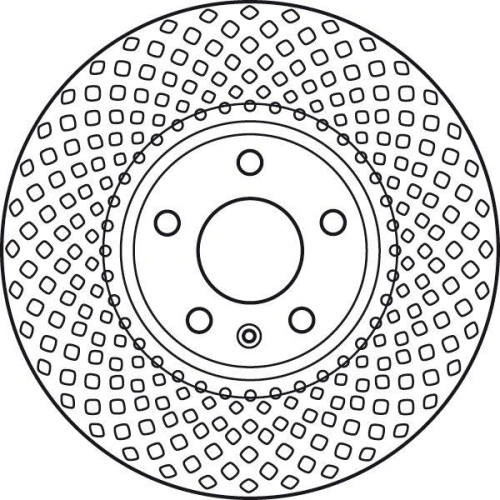 TRW Bremsscheibe TRW SINGLE DF6015S