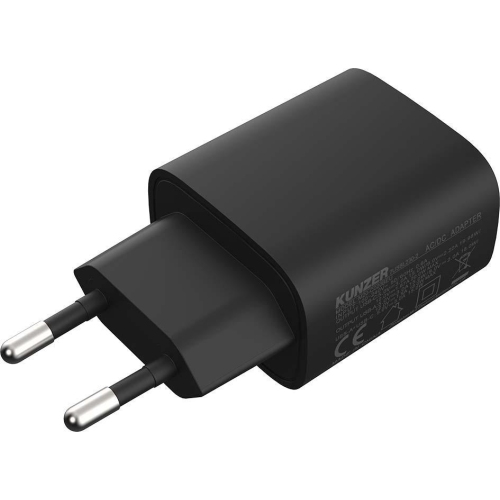 USB-Steckernetzteil 230V, 50-60Hz, 20W, 0.6A Kunzer 7USBL230-2