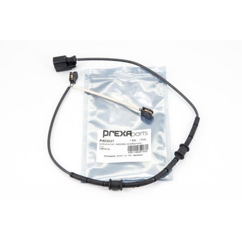 PREXAparts Warnkontakt, Bremsbelagverschlei&szlig; P403037