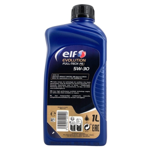 Motor&ouml;l Motoren&ouml;l Elf Evolution Fulltech FE 5W-30 - 1 Liter Kanister 213933