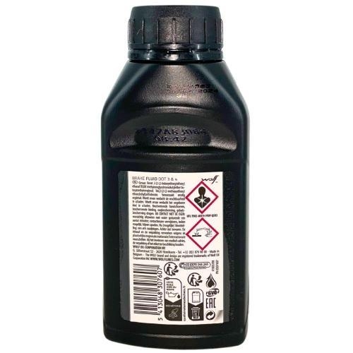 Wolf Bremsfl&uuml;ssigkeit Brake Fluid DOT 3 & 4 - 250ml Flasche 8307607