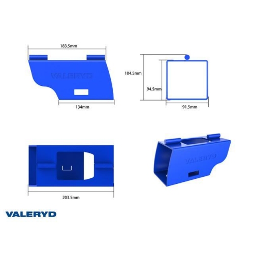 Diebstahlsicherung Universal Anh&auml;nger Valeryd 6689000