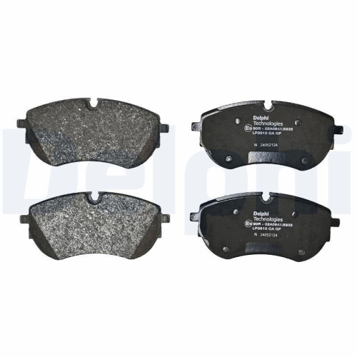 DELPHI Bremsbelagsatz, Scheibenbremse