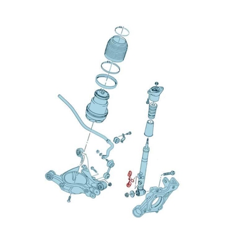SPULE STOSSD&Auml;MPFER Miessler Automotive 4866-01-8085