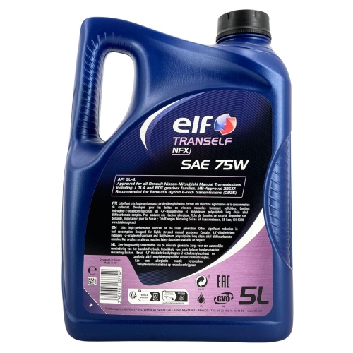 Getriebe&ouml;l Elf Tranself NFX 75W - 5 Liter Kanister 223530