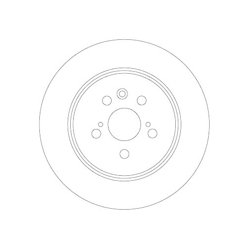 TRW Bremsscheibe DF4480