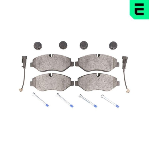 OPTIMAL Bremsbelagsatz, Scheibenbremse BP-12302
