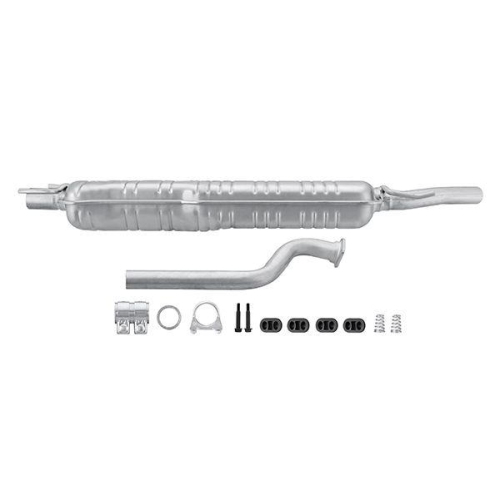 HELLA Mittelschalld&auml;mpfer Easy2Fit &ndash; PARTNERED with Faurecia 8LC 366 024-621