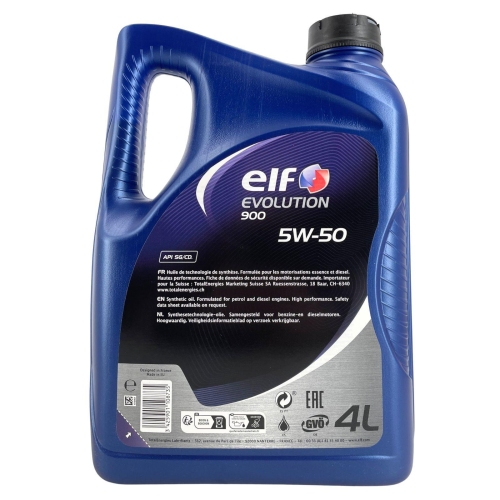 Motor&ouml;l Motoren&ouml;l Elf Evolution 900 5W-50 - 4 Liter Kanister 213887