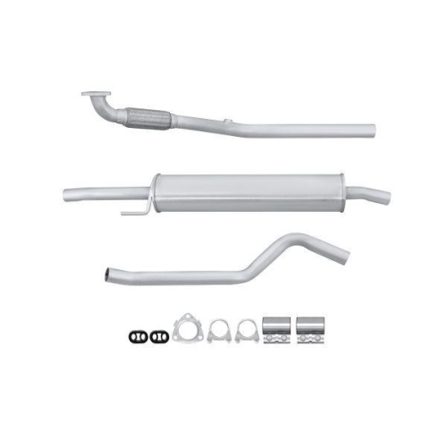 HELLA Mittelschalld&auml;mpfer Easy2Fit &ndash; PARTNERED with Faurecia 8LC 366 024-691