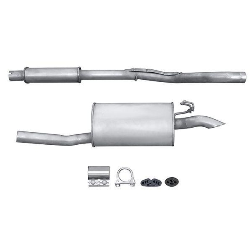 HELLA Endschalld&auml;mpfer Easy2Fit &ndash; PARTNERED with Faurecia 8LD 366 028-791