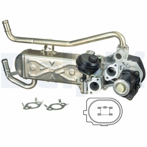 DELPHI AGR-Ventil EG10432-12B1