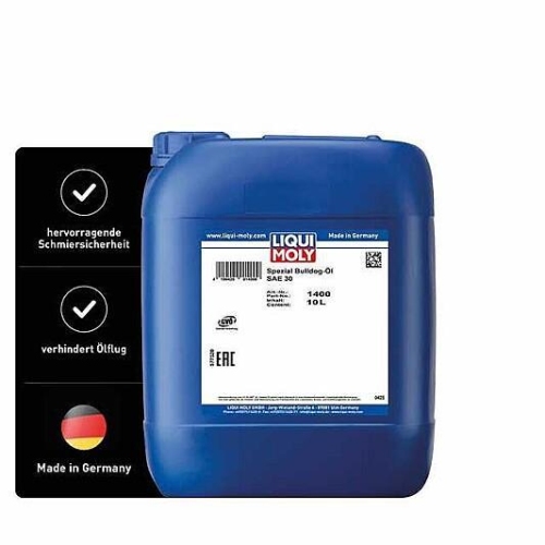 Motor&ouml;l Motoren&ouml;l LIQUI MOLY 1400 Spezial Bulldog-&Ouml;l SAE 30 - 10 Liter Kanister