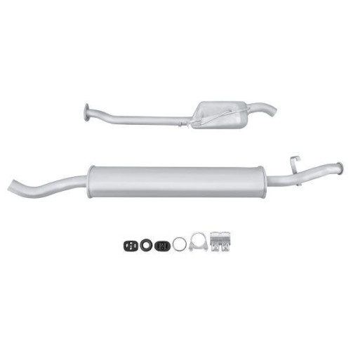 HELLA Endschalld&auml;mpfer Easy2Fit &ndash; PARTNERED with Faurecia 8LD 366 028-891