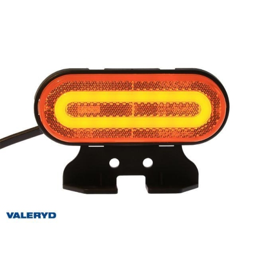 LED Seitenmarkierungsleuchte Valeryd 121,2x78,7x22,3mm 12-36V Gelb, 0,5m Kabel