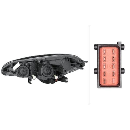 HELLA Hauptscheinwerfer 1LF 011 830-081