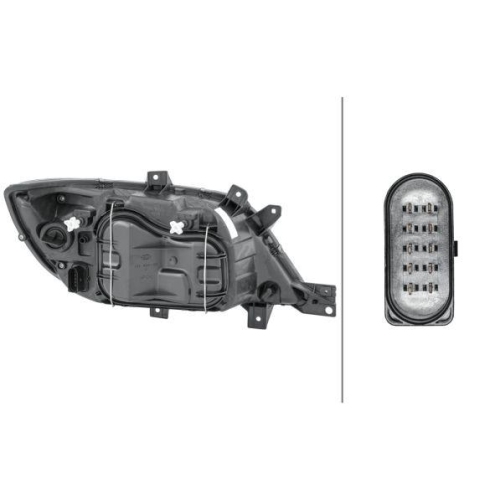 HELLA Hauptscheinwerfer 1EH 246 047-211