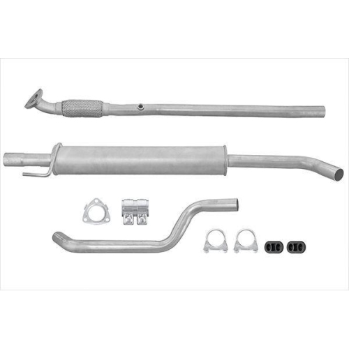 HELLA Mittelschalld&auml;mpfer Easy2Fit &ndash; PARTNERED with Faurecia 8LC 366 024-781