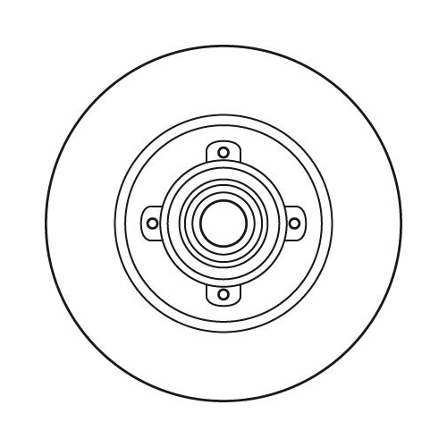 TRW Bremsscheibe DF6042BS