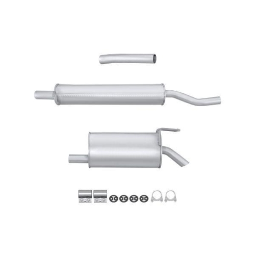 HELLA Endschalld&auml;mpfer Easy2Fit &ndash; PARTNERED with Faurecia 8LD 366 029-151