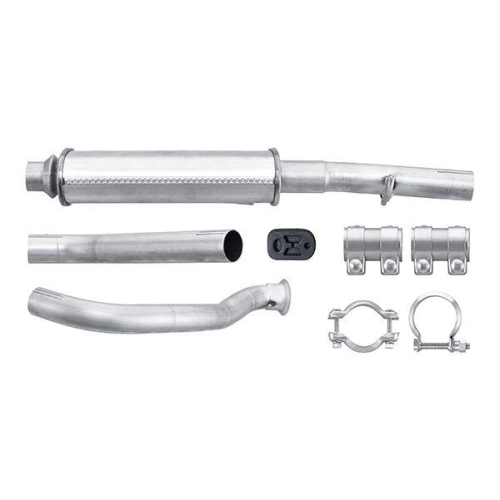 HELLA Mittelschalld&auml;mpfer Easy2Fit &ndash; PARTNERED with Faurecia 8LC 366 024-971