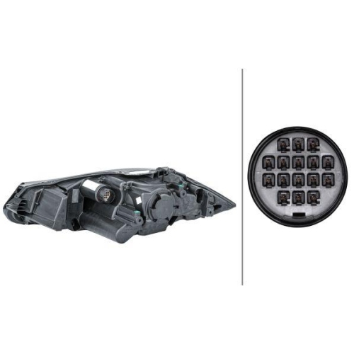 HELLA Hauptscheinwerfer 1ZS 354 815-021