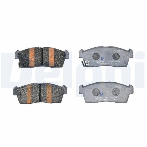 DELPHI Bremsbelagsatz, Scheibenbremse