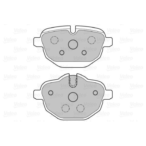 VALEO Bremsbelagsatz, Scheibenbremse 601385