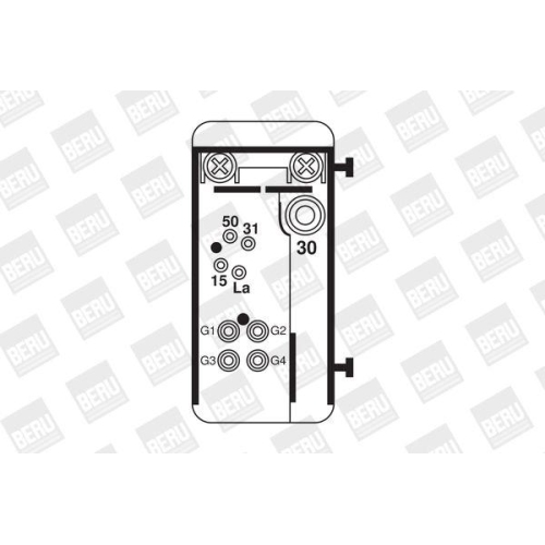 BorgWarner (BERU) Relais, Gl&uuml;hanlage GR069