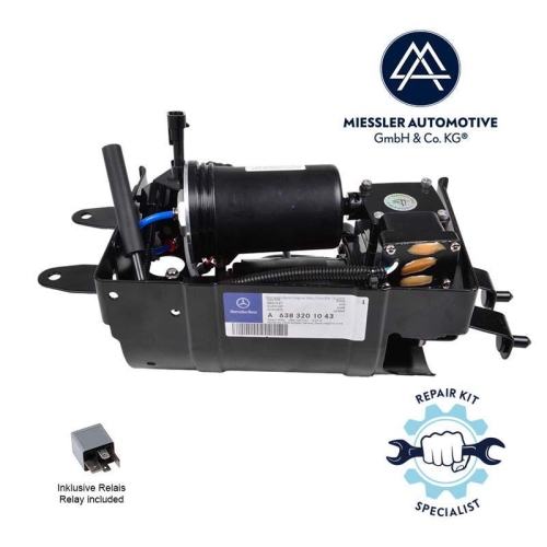KOMPRESSOR LUFTFEDERUNG Miessler Automotive 2437-01-0502