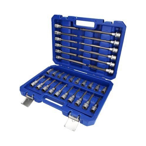 BRILLIANT TOOLS BT022532 1/2 Zoll Steckschl&uuml;ssel-Satz, 32-tlg, Torx-Profil