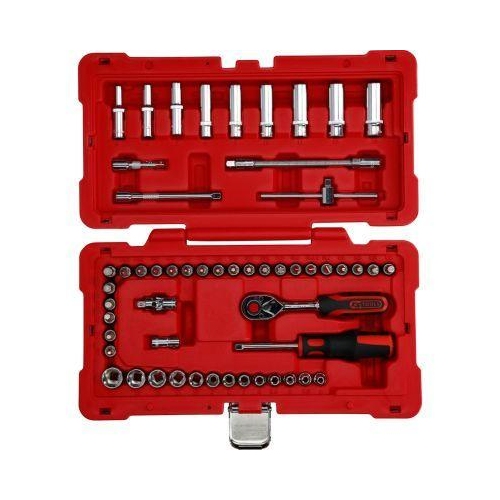 1/4 Zoll CHROMEplus Steckschl&uuml;ssel-Satz, 54-tlg KS TOOLS 958.0654