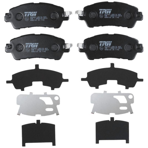 TRW Bremsbelagsatz, Scheibenbremse GDB2122