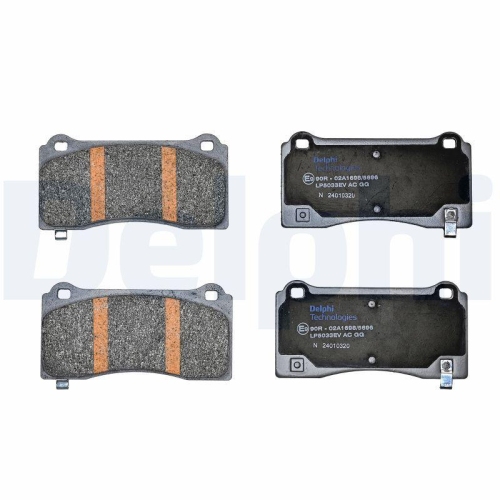 DELPHI Bremsbelagsatz, Scheibenbremse