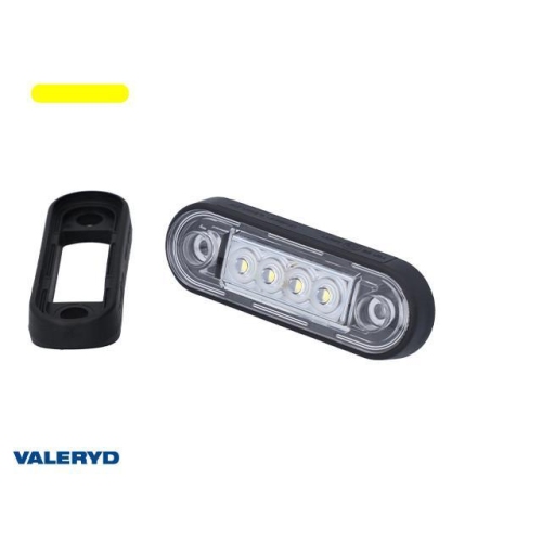LED Seitenmarkierungsleuchte Valeryd 84,2x27,7x12,8mm Gelb 12-36V je 15cm Kabel