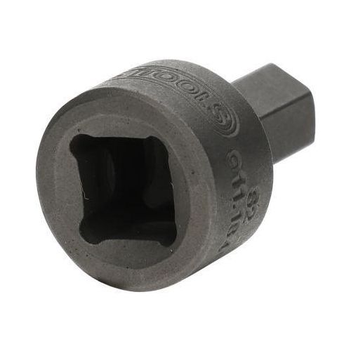 1/4 Zoll Bit-Stecknuss Innensechskant, 6 mm, extra kurz KS TOOLS 911.1846