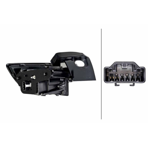 HELLA Heckleuchte 2SK 017 484-121