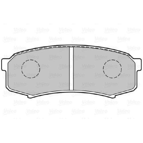 VALEO Bremsbelagsatz, Scheibenbremse FIRST 301777
