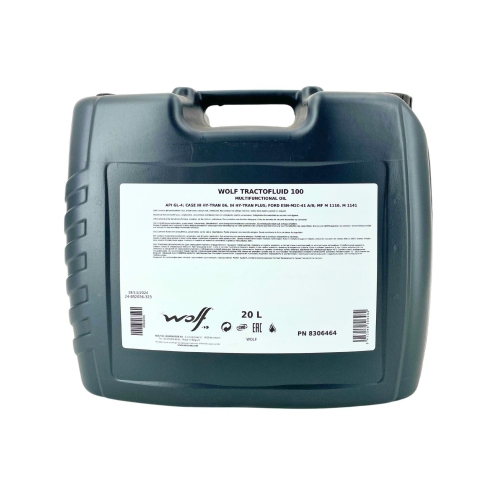 Getriebe&ouml;l Wolf TractoFluid 100 20 Liter Kanister 8306464