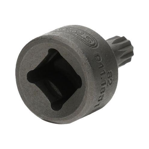 1/4 Zoll Bit-Stecknuss XZN, M5, extra kurz KS TOOLS 911.1851