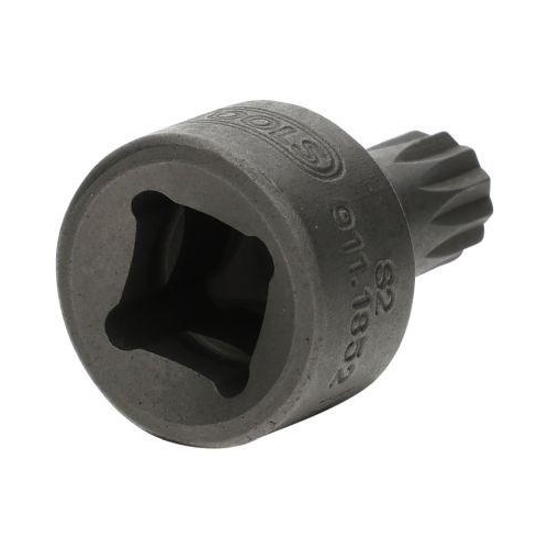 1/4 Zoll Bit-Stecknuss XZN, M6, extra kurz KS TOOLS 911.1852