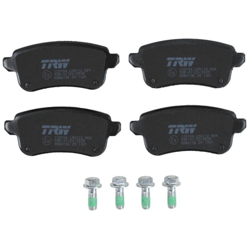 TRW Bremsbelagsatz, Scheibenbremse GDB2136