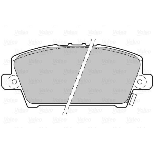 VALEO Bremsbelagsatz, Scheibenbremse FIRST 301803