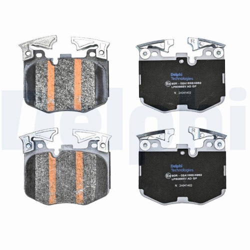 DELPHI Bremsbelagsatz, Scheibenbremse