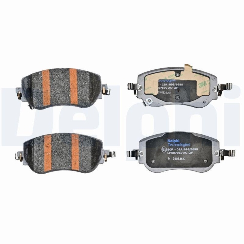 DELPHI Bremsbelagsatz, Scheibenbremse