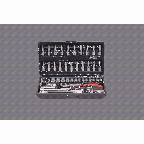 1/4 Zoll CHROMEplus Steckschl&uuml;ssel-Satz,48-tlg KS TOOLS 918.0648