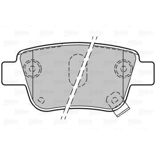 VALEO Bremsbelagsatz, Scheibenbremse FIRST 301812